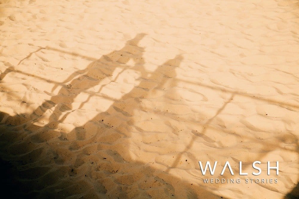 Bondi beach sydney australia wedding photographers-shadows on sand