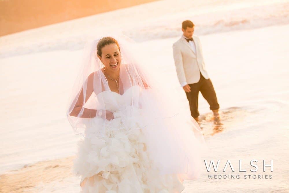 trash the dress wedding photo shoot at Baker Beach San Francisco