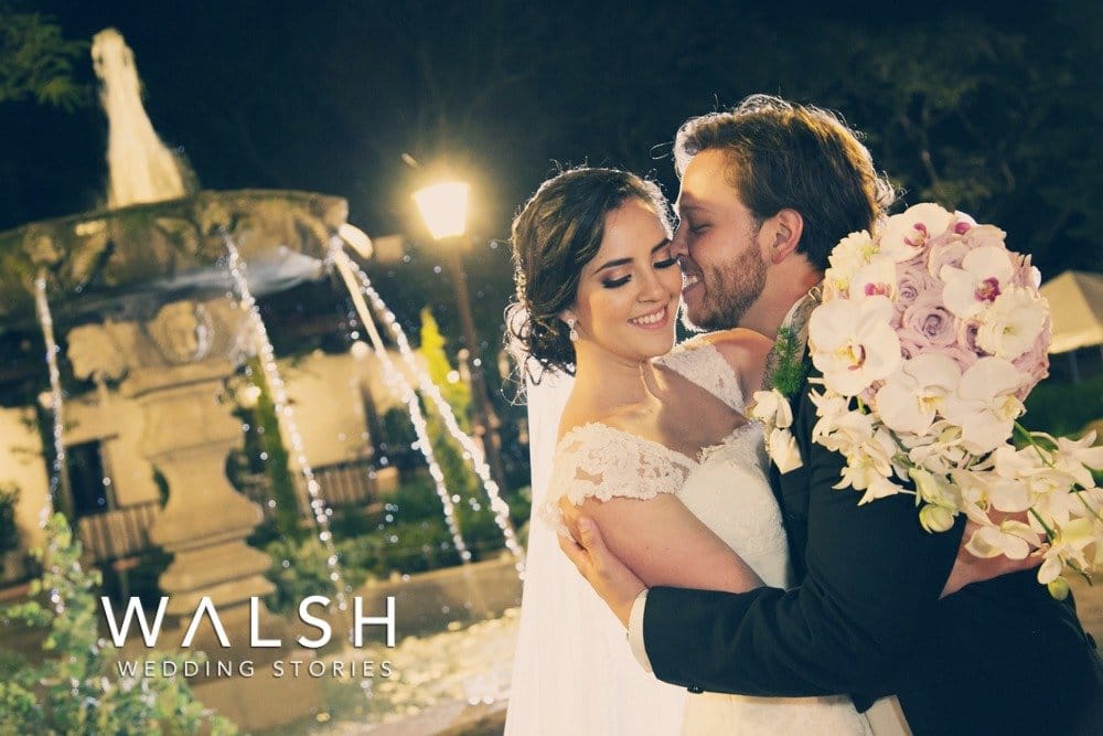 Fotógrafo de bodas Hacienda Nueva- fotos de boda en la noche