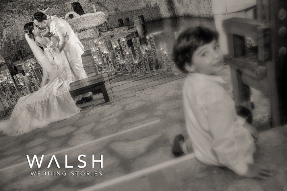 Weddings at Guadalupe chapel Xcaret