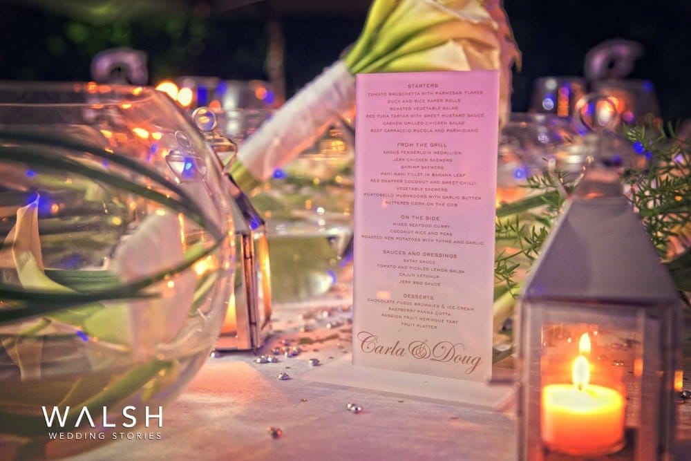 wedding reception carlisle bay hotel