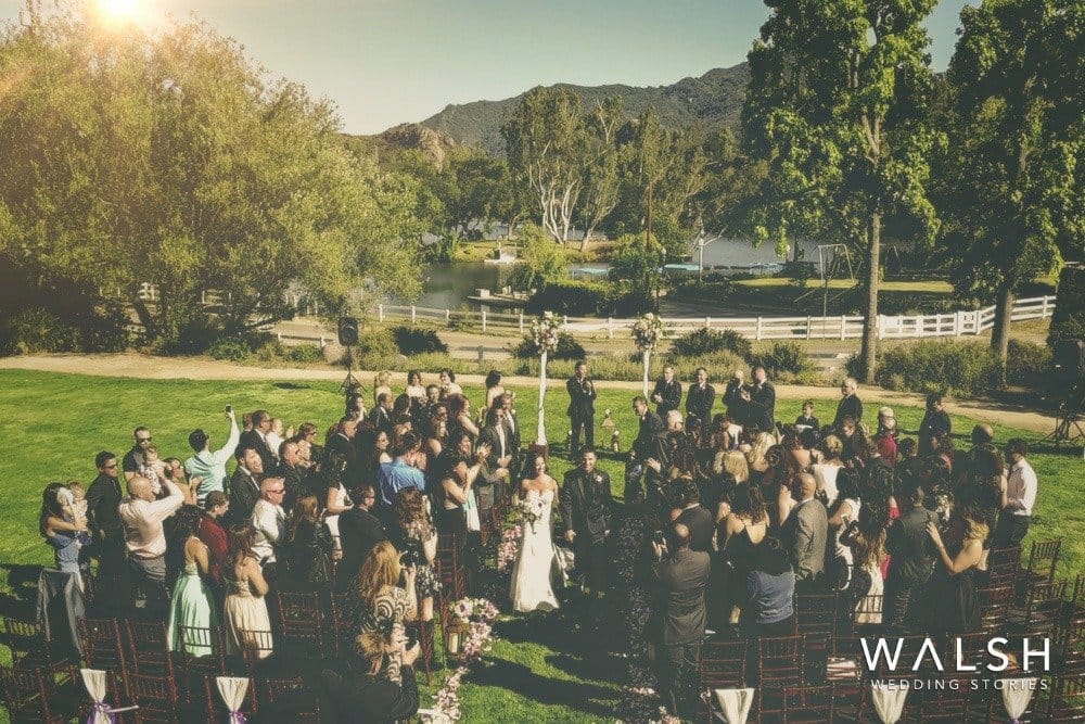 Wedding at Malibou Lake Mountain Club