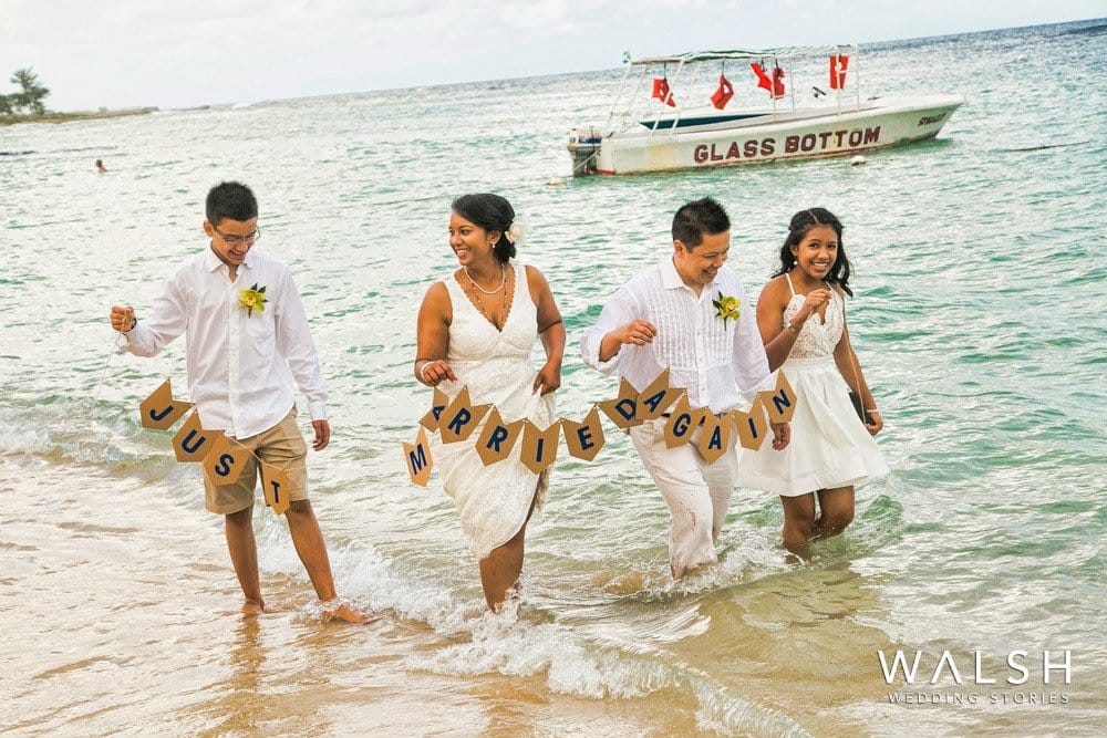 Wedding vow renewal photographer Jamaica