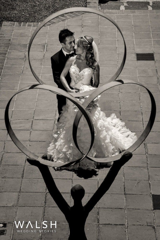 fotos de pareja de novios en casa santo domingo antigua guatemala