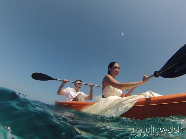 roatan wedding photographer-trash the dress photos inifinity bay resort